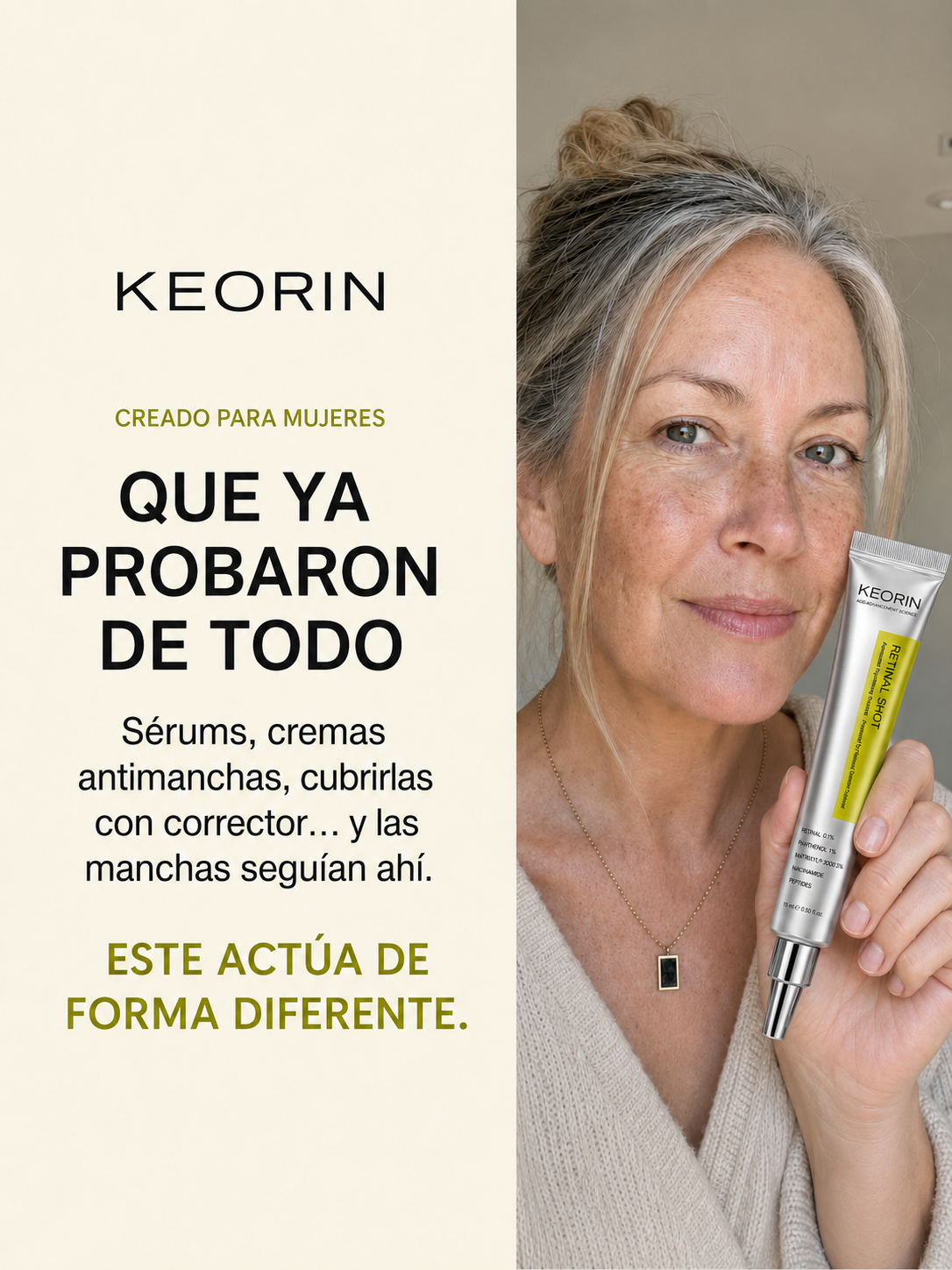 KEORIN Retinal Shot: resultados de uso