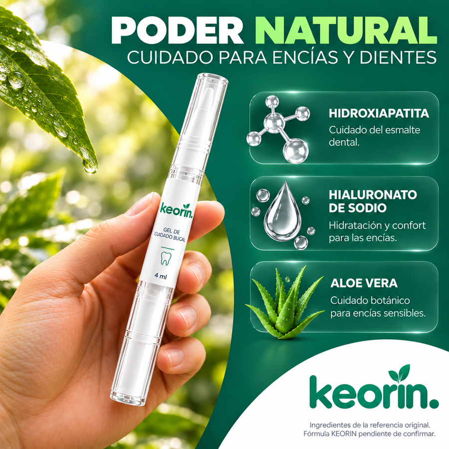 Poder natural: hidroxiapatita, hialuronato y aloe